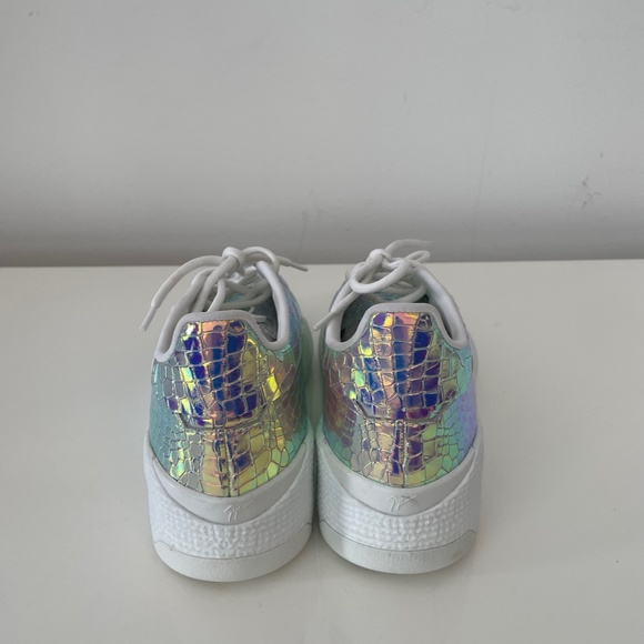 Giuseppe Zanotti Men's Crocodile Sneakers - Picture 4 of 4